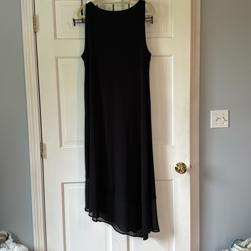 Lane Bryant Black Maxi Dress 18/20. EUC - Picture 5 of 9
